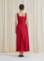 The Sylvania Dress in Red Dahlia