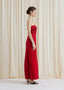The Aura Gown in Red Dahlia