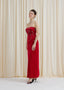 The Aura Gown in Red Dahlia