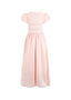 The Dauphine Maxi Dress in Dusty Pink