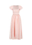 The Dauphine Maxi Dress in Dusty Pink