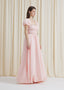 The Dauphine Maxi Dress in Dusty Pink