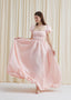 The Dauphine Maxi Dress in Dusty Pink