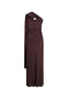 The Star Crossed Lover Slip Gown in Chocolate Plum