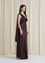 The Star Crossed Lover Slip Gown in Chocolate Plum