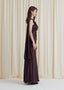 The Star Crossed Lover Slip Gown in Chocolate Plum