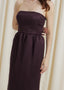 The Genoa Maxi in Chocolate Plum
