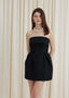 The Portofino Mini Dress in Black Tweed