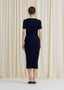 The Hepburn Dress in Navy Knit