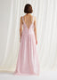 The Celestine Dress in Heavenly Pink