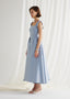 The Juliette Gown in Dusty Blue