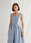 The Juliette Gown in Dusty Blue