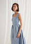 The Juliette Gown in Dusty Blue