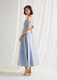 The Juliette Gown in Dusty Blue