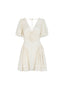 The Clementine Dress in Cream Baby Daisies