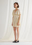 The Clementine Dress in Cream Baby Daisies
