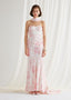The Evarose Top in Pink River Rose