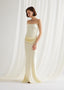The Monaco Gown in Lemon Icing