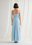 The Strapless Muse Maxi in Glittering Marina
