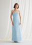 The Strapless Muse Maxi in Glittering Marina
