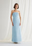 The Strapless Muse Maxi in Glittering Marina
