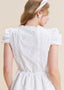 The Letters from Lucie Dress in White