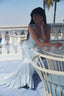 The Floral Kisses Gown in Blue Belle
