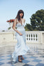 The Floral Kisses Gown in Blue Belle