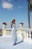 The Floral Kisses Gown in Blue Belle