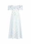 The Palatial Dress in Blue Belle Toile