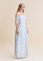 The Palatial Dress in Blue Belle Toile