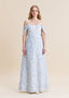 The Palatial Dress in Blue Belle Toile