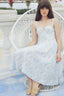 The Tides of Desire Dress in Blue Belle Toile