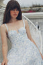 The Tides of Desire Dress in Blue Belle Toile