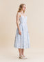 The Tides of Desire Dress in Blue Belle Toile