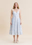 The Tides of Desire Dress in Blue Belle Toile