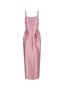 The Laced Up Tulip Dress in Orchid