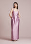The Laced Up Tulip Dress in Orchid