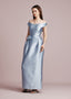 The Blossoming Romance Dress in Ash Blue