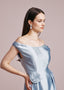 The Blossoming Romance Dress in Ash Blue