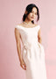 The Laced Up Blossoming Romance Dress in Ivory