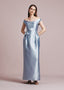 The Blossoming Romance Dress in Ash Blue