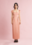 The Belmont Dress in Amber Pink