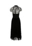 The Vermeil Midi in Black Lace