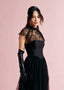 The Vermeil Midi in Black Lace