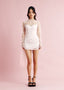 The Radiance Mini in White Lace