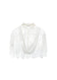 The Trace Cape in White