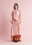 The Glissando Top in Peach Skin