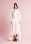 The Crescendo Midi Skirt in White