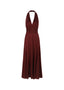 The Sunkissed Dress in Merlot